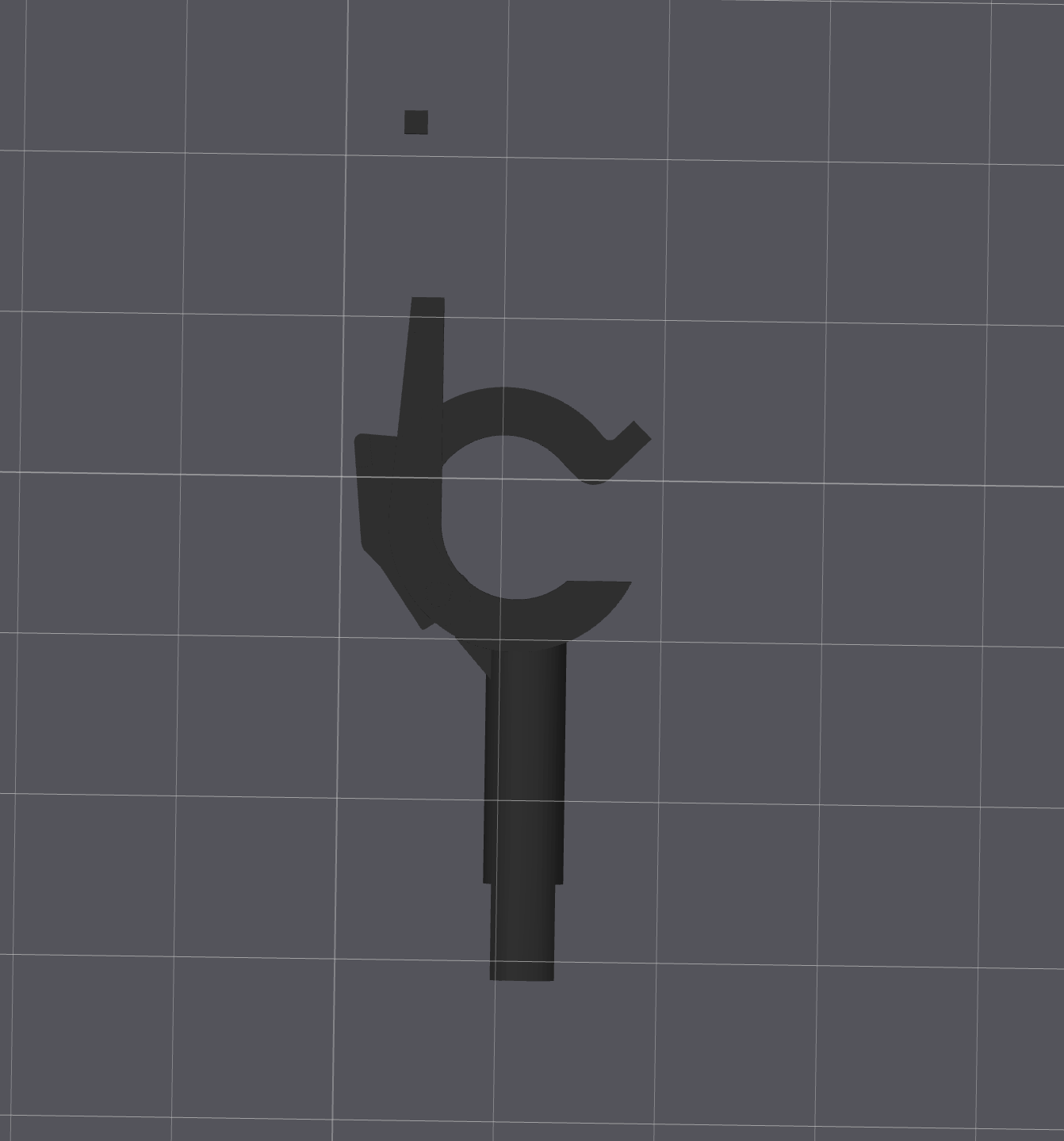 Armrest part for SL-1600,1700,1301 STL data for 3D printing