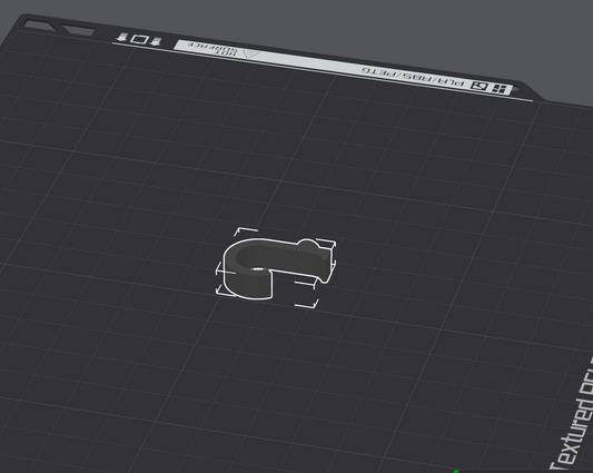 Armrest part for SL-1200MK1 STL data for 3D printing