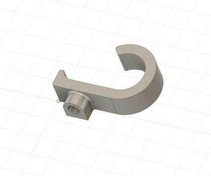 Armrest part for SL-1200MK1 STL data for 3D printing