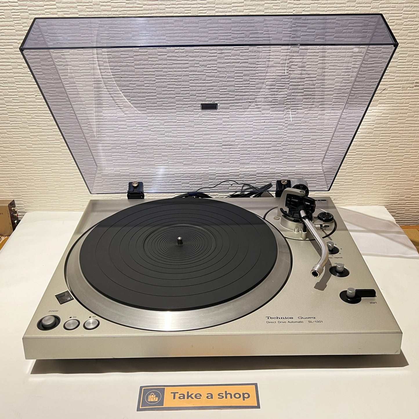 Technics SL-1301 turntable full maintained 100V from Japan