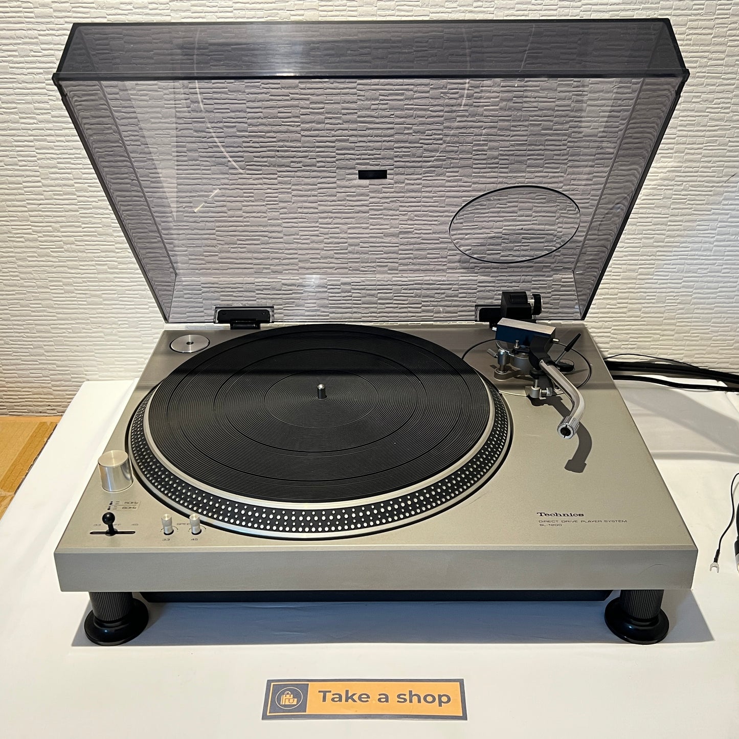 Technics SL-1200MK1 turntable full maintained, 100V from Japan