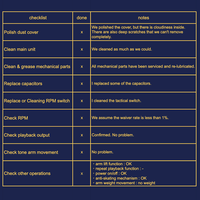 Technics SL-55 vintage turntable full maintained, 100V from Japan